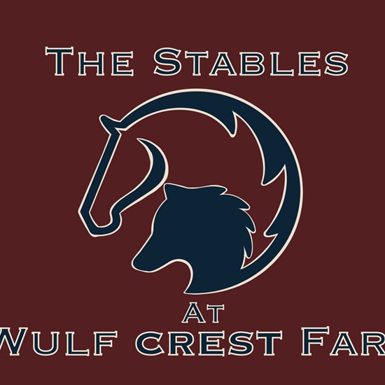 "Wulf Crest Logo with name and maroon background.jpeg"